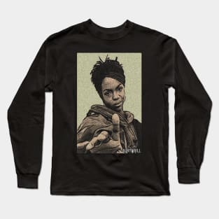 Vintage lauryn hill green Long Sleeve T-Shirt